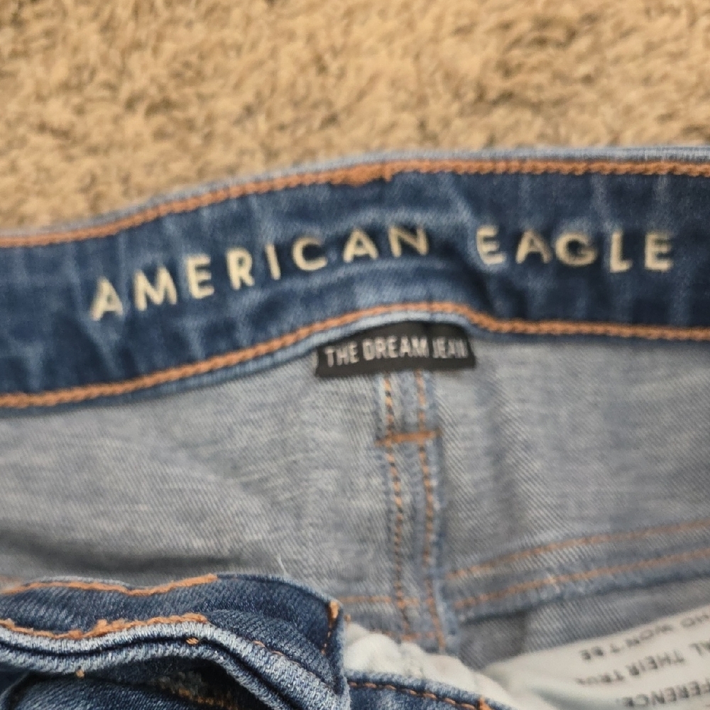 American Eagle Outfitters Medium Blue Skinny Jeans - Picture 3 of 6